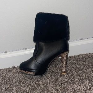Black heels. Size 6.